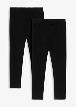 Kinder bonprix Mädchen 2-8 Jahre·Nachhaltigere Materialien|Mädchen 9-16 Jahre·Nachhaltigere Materialien|Leggings aus elastischem Bio-Baumwoll-Mix (3er Pack)