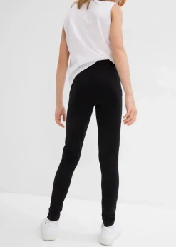 Kinder bonprix Mädchen 9-16 Jahre·Mehrfachpacks|Mädchen 9-16 Jahre·Hosen & Leggings|Leggings aus elastischem Bio-Baumwoll-Mix (3er Pack)