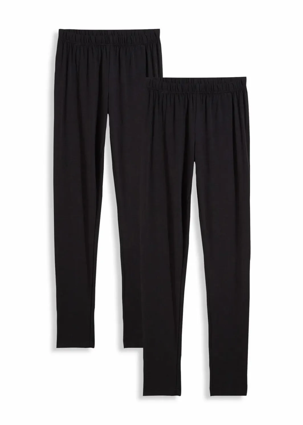 Kinder bonprix Mädchen 9-16 Jahre·Mehrfachpacks|Mädchen 9-16 Jahre·Hosen & Leggings|Leggings aus elastischem Bio-Baumwoll-Mix (2er Pack)