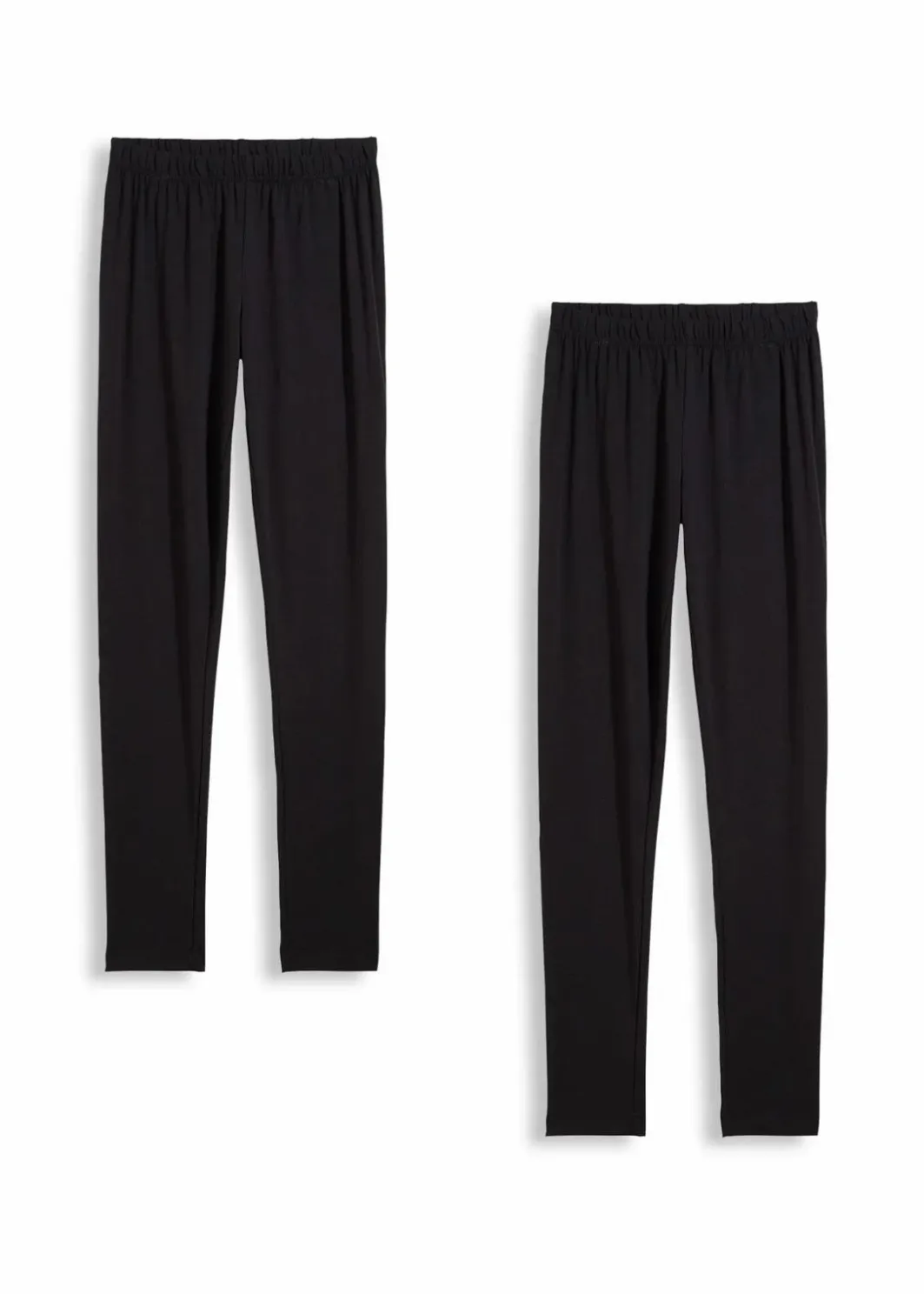 Kinder bonprix Mädchen 9-16 Jahre·Mehrfachpacks|Mädchen 9-16 Jahre·Hosen & Leggings|Leggings aus elastischem Bio-Baumwoll-Mix (2er Pack)