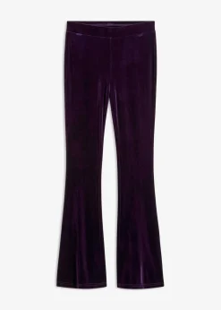 Clearance Leggings aus softem Samt Damen Hosen