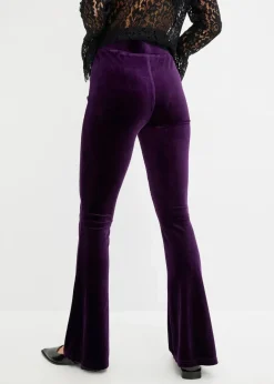 Clearance Leggings aus softem Samt Damen Hosen