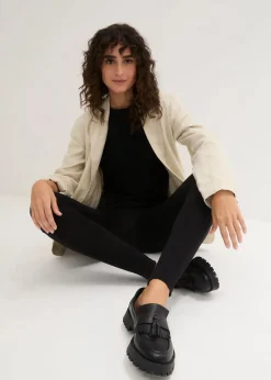Damen bonprix Basics|Bekleidung·Kleider|Leggings (2er-Pack)