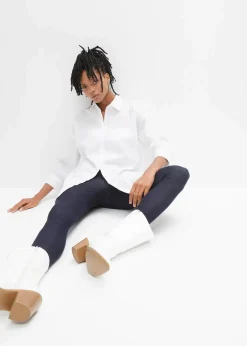 Damen bonprix Hosen|Bekleidung·Kleider|Leggings in Jeansoptik
