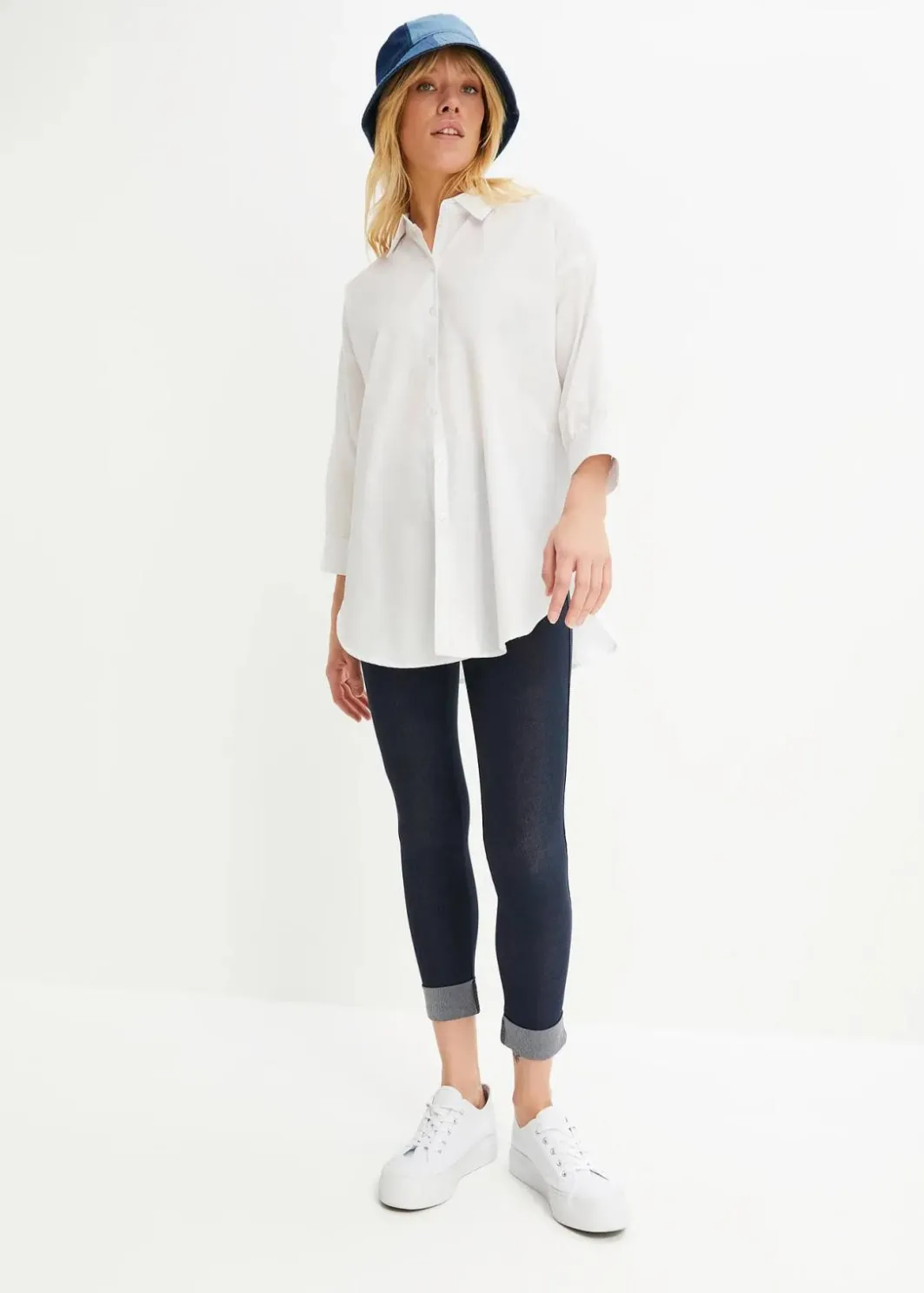 Sale Leggings in Jeansoptik Damen Bekleidung·Kleider|Hosen