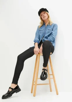 Sale Leggings in Jeansoptik Damen Bekleidung·Kleider|Hosen