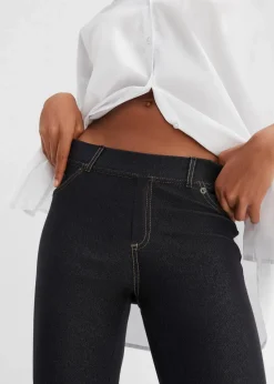 Leggings in Jeansoptik Damen Hosen|Bekleidung·Kleider