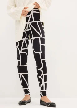 Damen bonprix Bekleidung·Kleider|Hosen|Leggings mit Druck
