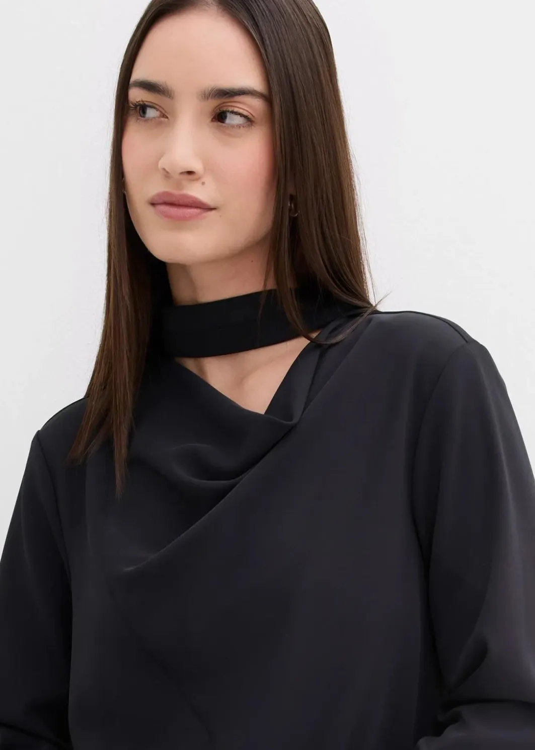 Best Leicht glänzendes Blusenshirt Damen Bekleidung·Jacken & Mäntel|Blusen & Tuniken