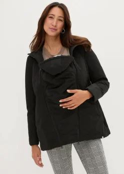 Outlet Leicht wattierte 3-in-1 Umstandsfunktionsjacke mit Trageeinsatz Damen Bekleidung·Blazer|Umstandsmode