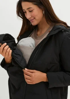 Outlet Leicht wattierte 3-in-1 Umstandsfunktionsjacke mit Trageeinsatz Damen Bekleidung·Blazer|Umstandsmode