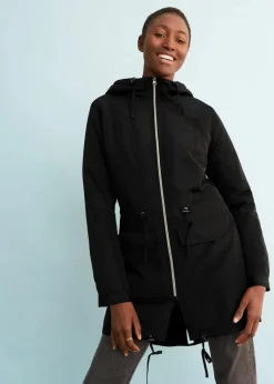 Hot Leicht wattierter Mantel mit Tunnelzug Damen Bekleidung·Hosen|Jacken & Mäntel