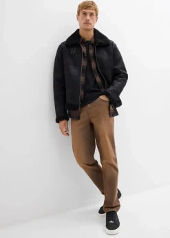 Online Leichte Classic Fit Stretch-Jeans mit Komfortbund und Vintage Waschung Herren Große Größen|Jeans
