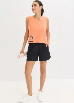 Damen bonprix Bekleidung·Outdoorbekleidung|Bekleidung·Sweat|Leichte Funktions-Shorts mit Eingriffstaschen, schnelltrocknend