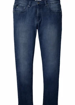 Outlet Leichte Slim-Fit-Jeans, Straight Herren Große Größen|Jeans