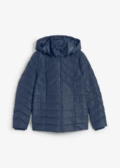 Damen bonprix Jacken & Mäntel|Bekleidung·Hosen|Leichte Steppjacke mit abnehmbarer Kapuze