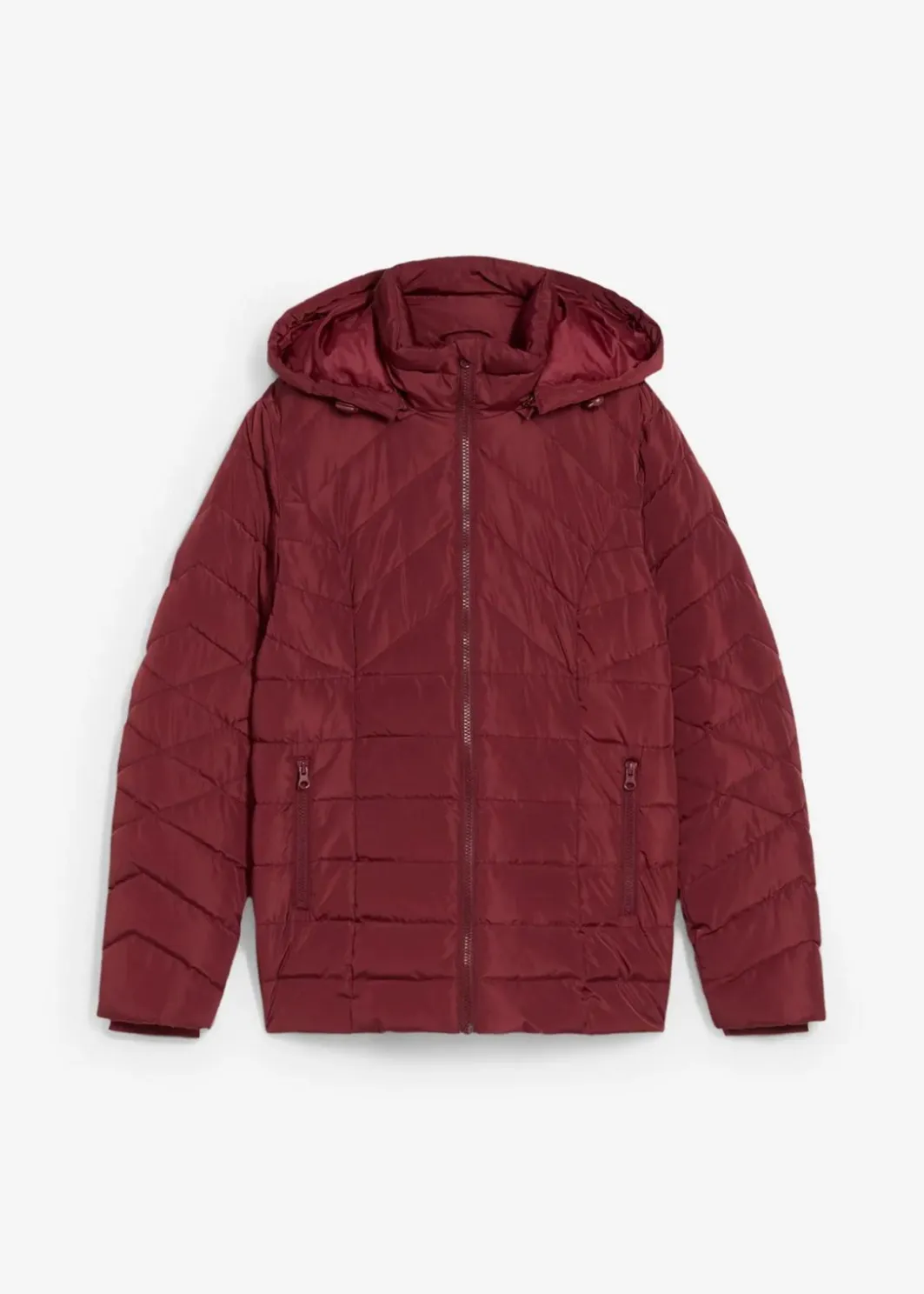 Damen bonprix Jacken & Mäntel|Bekleidung·Hosen|Leichte Steppjacke mit abnehmbarer Kapuze