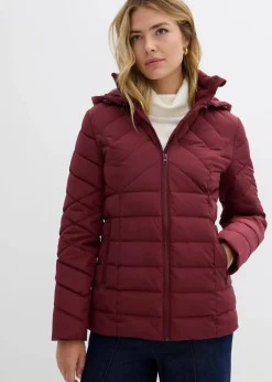 Damen bonprix Jacken & Mäntel|Bekleidung·Hosen|Leichte Steppjacke mit abnehmbarer Kapuze