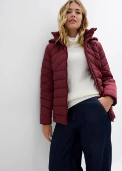 Damen bonprix Jacken & Mäntel|Bekleidung·Hosen|Leichte Steppjacke mit abnehmbarer Kapuze