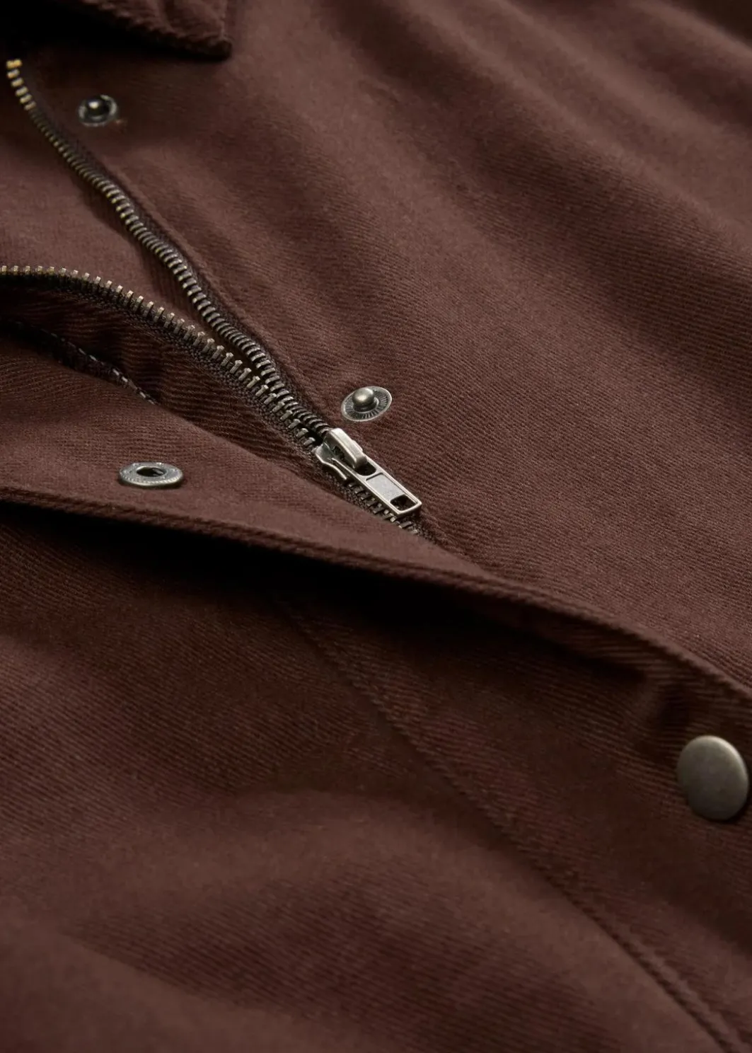 Damen bonprix Bekleidung·Hosen|Jacken & Mäntel|leichte Twill-Jacke mit Cordkragen