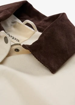 Best leichte Twill-Jacke mit Cordkragen Damen Jacken & Mäntel|Bekleidung·Hosen