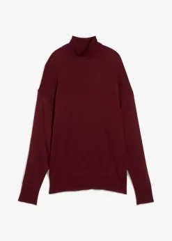 Online Leichter Feinstrickpullover mit breitem Turtleneck aus Viskose-Mix Damen Bekleidung·Umstandsmode|Bekleidung·Jeans