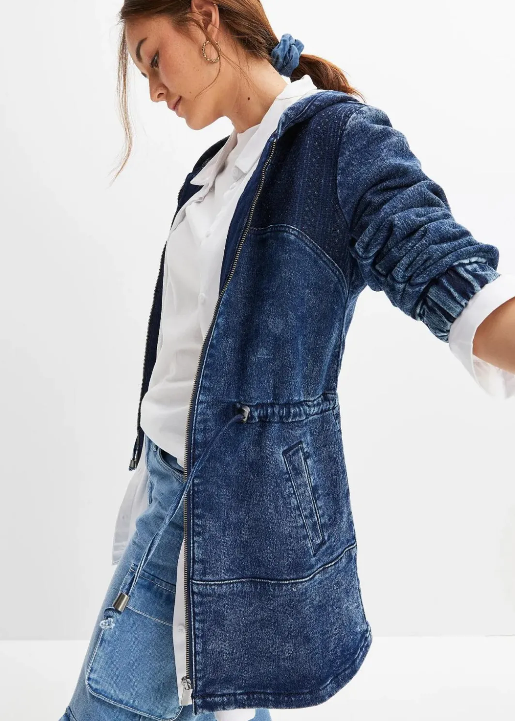 Sale leichter Jeansparka Damen Jacken & Mäntel