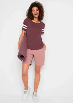 Damen bonprix Sportbekleidung|Shirts & Tops|Leichtes Sport-Shirt (2er Pack)