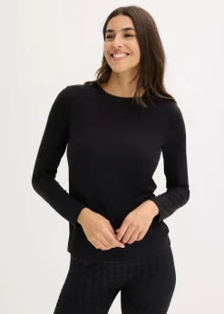 Clearance Leichtes Thermo Langarmshirt Damen Thermounterwäsche