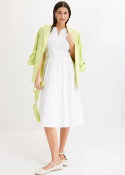 Outlet Leinen Blazer Damen Blazer|Bekleidung·Basics