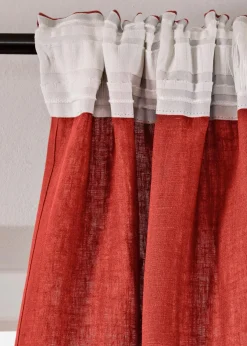 Hot Leinen Vorhang (1er Pack) Vorhänge