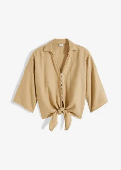 Sale Leinen-Bluse Damen Bekleidung·Jacken & Mäntel|Blusen & Tuniken