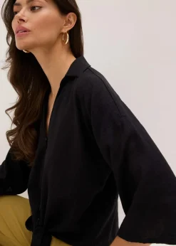 Online Leinen-Bluse Damen Nachhaltigere Materialien|Blusen & Tuniken