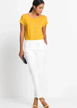Damen bonprix Hosen|Bekleidung·Kleider|Leinenhose