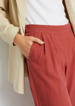 Damen bonprix Bekleidung·Kleider|Hosen|Leinenhose