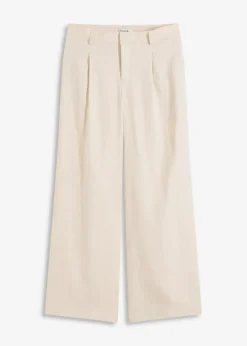 Damen bonprix Bekleidung·Kleider|Hosen|Leinenhose Palazzo