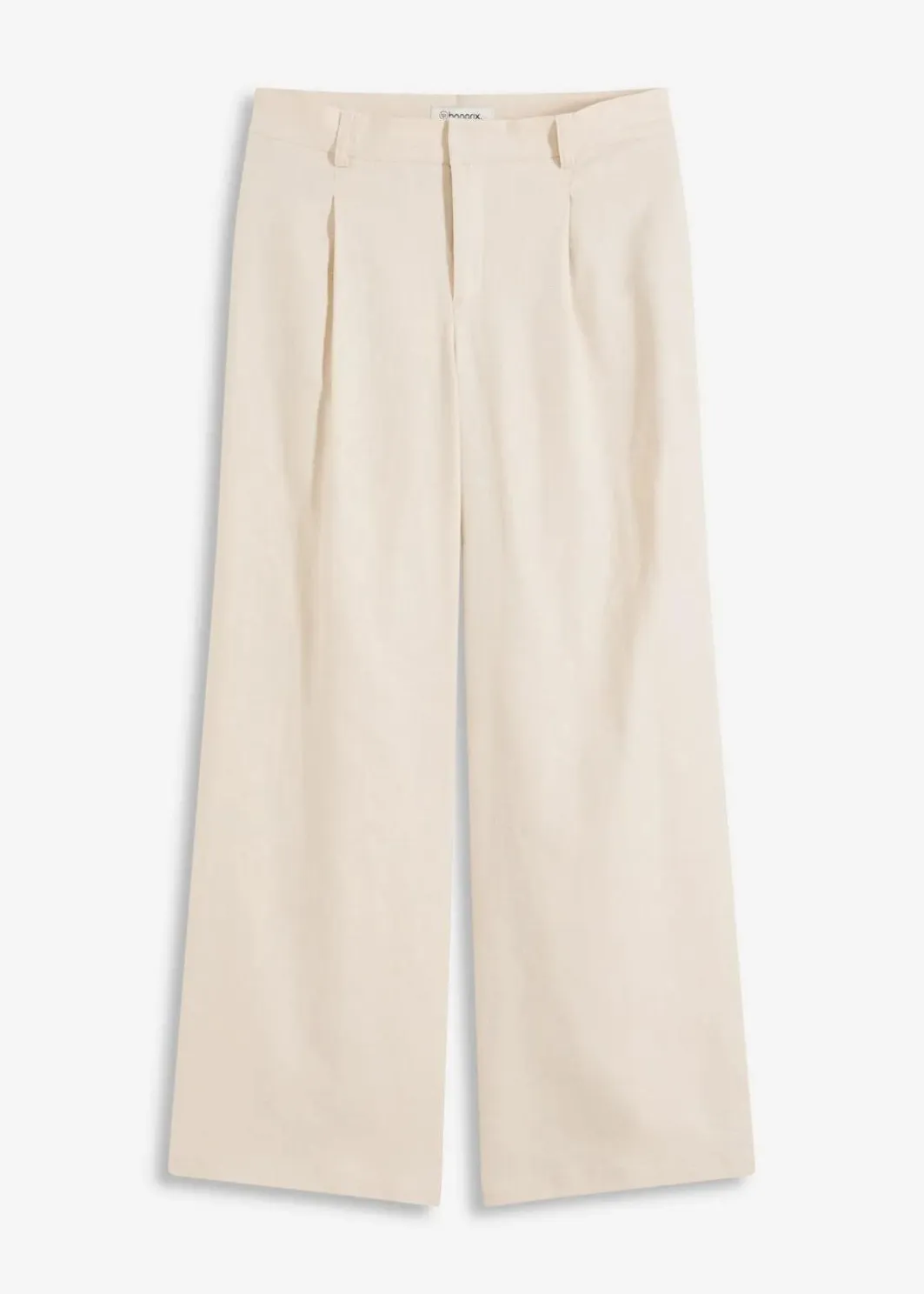 Damen bonprix Bekleidung·Kleider|Hosen|Leinenhose Palazzo