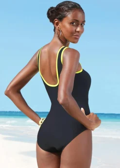Discount Light Shape Badeanzug mit Reißverschluss Damen Nachhaltigere Materialien|Bademode·Badeanzüge