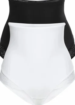 Damen bonprix Wäsche·Shapewear|Wäsche·Höschen|Light Shape Panty (2er Pack)