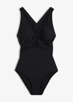 Damen bonprix Nachhaltigere Materialien|Badeanzüge|Light Shape-Badeanzug mit gekreuzten Trägern