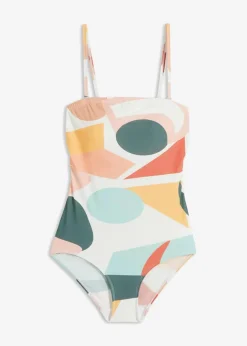 Damen bonprix Nachhaltigere Materialien|Badeanzüge|Light Shape-Badeanzug mit Multiway-Trägern