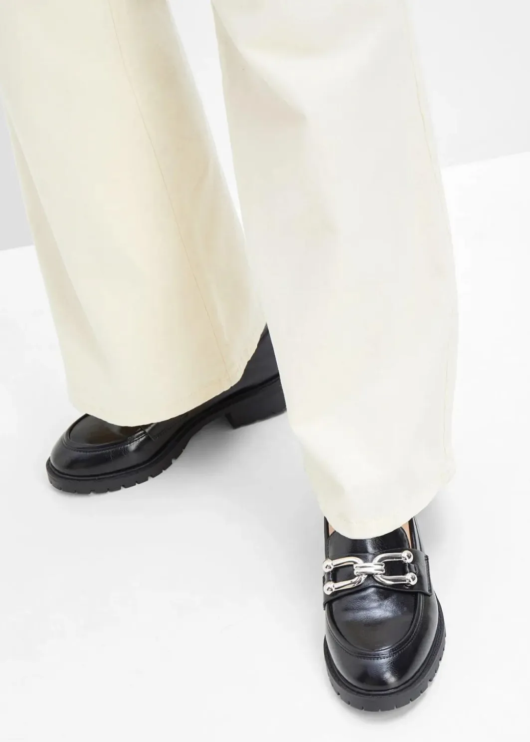 Damen bonprix Slipper & Halbschuhe|Loafer|Loafer