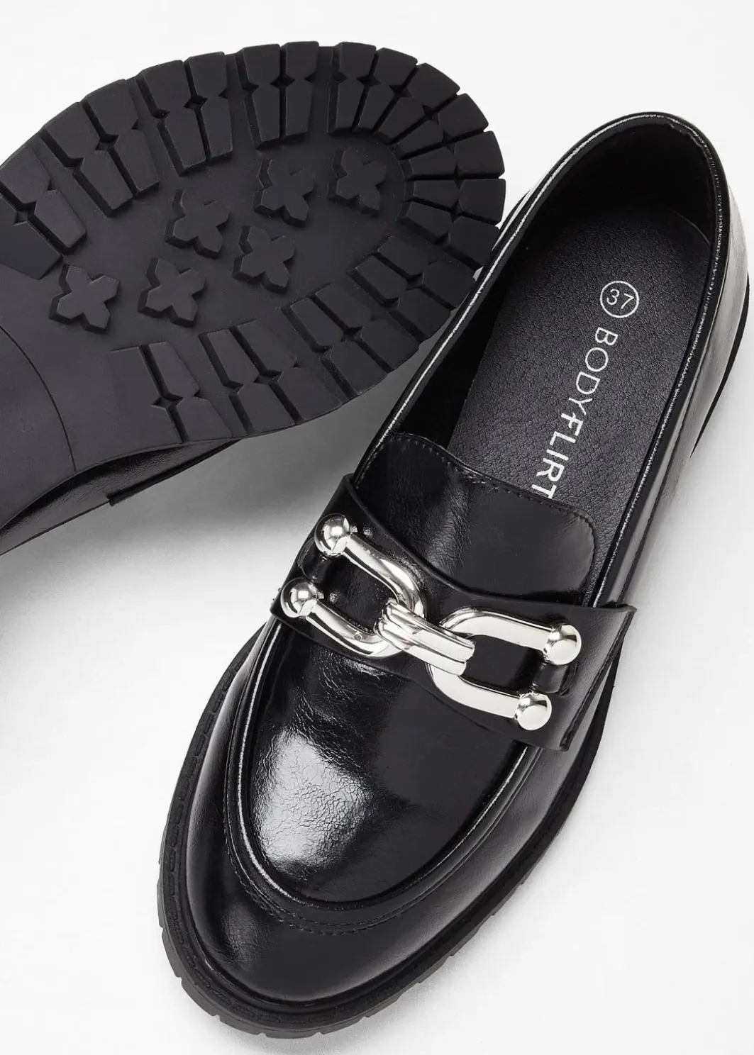 Damen bonprix Slipper & Halbschuhe|Loafer|Loafer