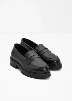 Clearance Loafer aus Leder Damen Slipper & Halbschuhe|Loafer