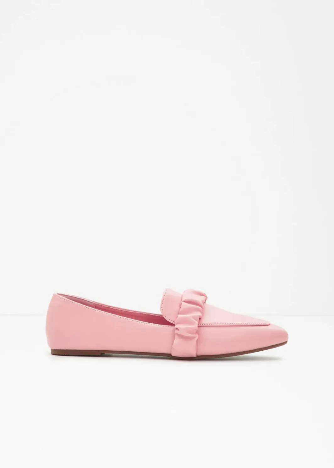 Damen bonprix Slipper & Halbschuhe|Loafer|Loafer mit Raffung