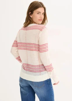 Damen bonprix Bekleidung·Umstandsmode|Bekleidung·Jeans|Locker gestrickter Pullover mit Woll- und Alpaka-Anteil