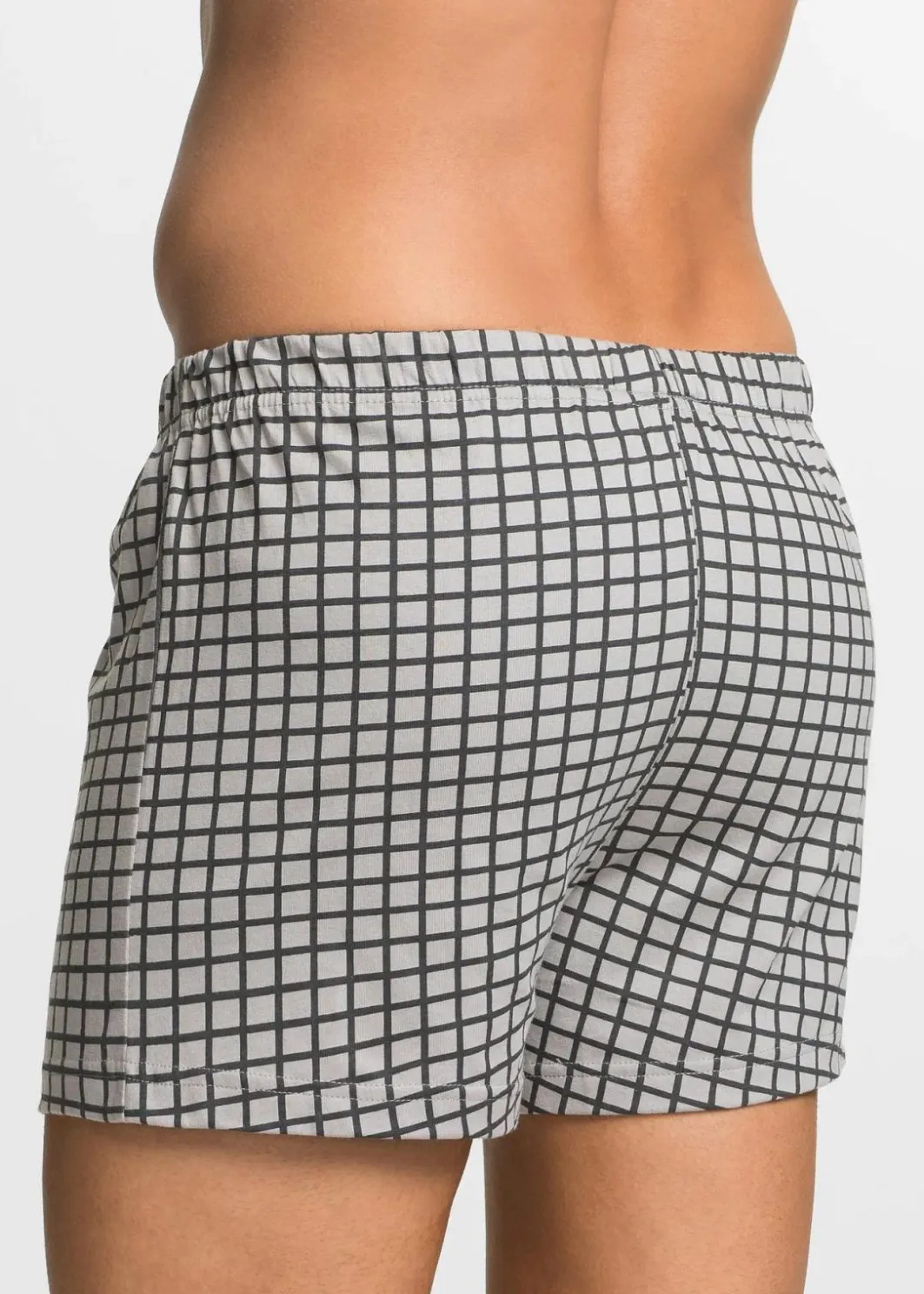 Herren bonprix Boxershorts|Große Größen|Lockere Jersey Boxershorts aus Baumwolle (3er Pack)