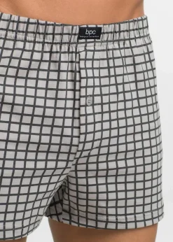 Herren bonprix Boxershorts|Große Größen|Lockere Jersey Boxershorts aus Baumwolle (3er Pack)