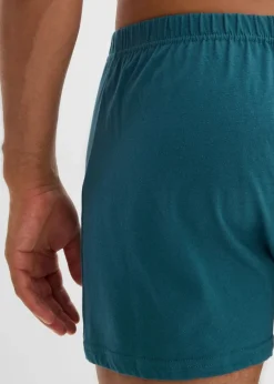 Herren bonprix Wäsche|Große Größen|Lockere Jersey Boxershorts aus Baumwolle (5er Pack)