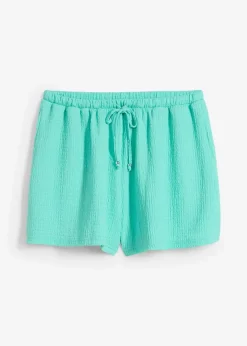 Lockere Schlupf-Shorts aus strukturiertem Crêpe Damen Bekleidung·Kleider|Bekleidung·Outdoorbekleidung